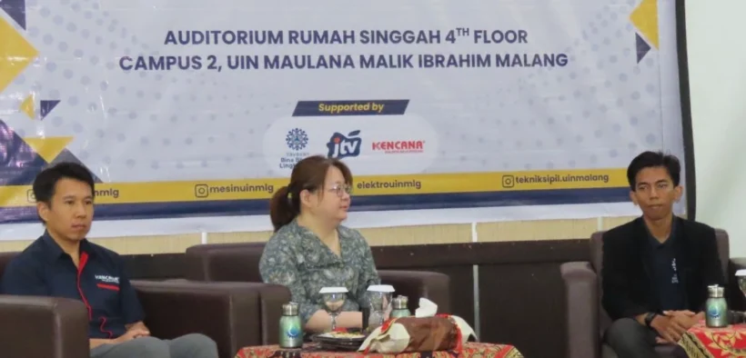 Fakultas Sains dan Teknologi (Saintek) Universitas Islam Negeri (UIN) Maulana Malik Ibrahim Malang sukses menggelar kuliah tamu