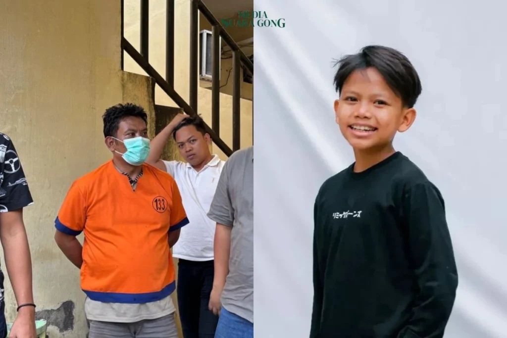 Joko Suyoto, ayah kandung Farel, ditangkap Satreskrim Polresta Banyuwangi karena terlibat praktik judi online