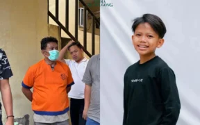 Joko Suyoto, ayah kandung Farel, ditangkap Satreskrim Polresta Banyuwangi karena terlibat praktik judi online
