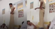 Kasus dugaan kekerasan fisik oleh seorang guru tendang muridnya di SMP Negeri 1 Karangawen, Kabupaten Demak.