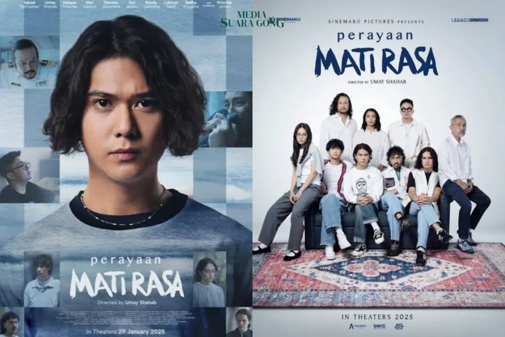 Film drama Indonesia Perayaan Mati Rasa resmi tayang di platform streaming Netflix mulai Kamis, 12 Juni 2025