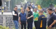 Wali Kota Batu, Nurochman, yang turut hadir dalam kegiatan Bakti Sosial Sambut HUT Bhayangkara ke-79 oleh Polres Batu (Mf/Pers)