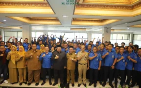Perusahaan Umum Daerah Air Minum (Perumdam) Tirta Kencana Jombang menggelar kegiatan Evaluasi BUMD Air Minum.