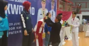 Atlet muda Kabupaten Malang berbakat, Chessya Allina Ramadhani, berhasil menyumbang 1 medali perunggu di Porprov Jatim 2025