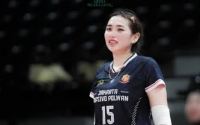 Pevoli cantik Yolla Yuliana resmi mengumumkan pensiun dari Tim Nasional (Timnas) Voli Putri Indonesia setelah 14 tahun mengabdi.