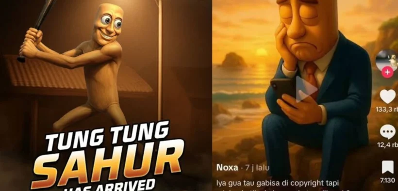 Game populer Garena Free Fire diduga langgar etika terhadap karya AI kreator lokal Noxa, yang dikenal melalui “Tung Tung Tung Sahur”,