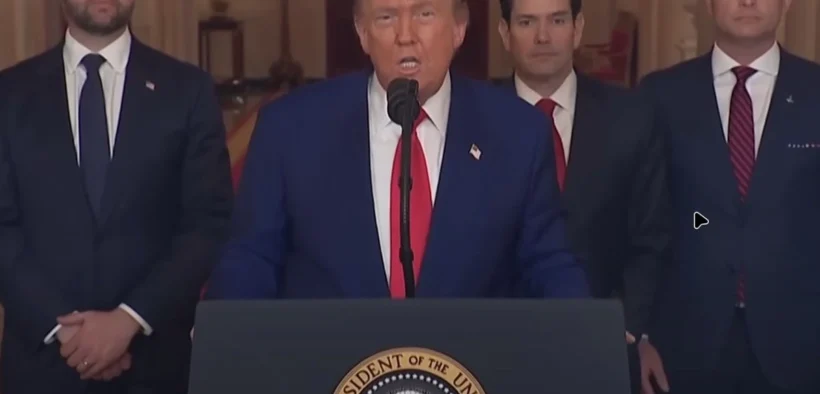 Presiden Amerika Serikat Donald Trump mengklaim bahwa serangan udara yang dilancarkan ke Iran berhasil mengenai 3 fasilitas nuklir iran