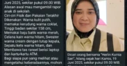 Beredarnya kabar Orang hilang, yaitu seorang Aparatur Sipil Negara (ASN) dari Cabang Dinas Pendidikan Wilayah Malang-Batu