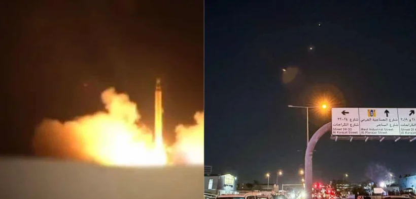 Iran melancarkan serangan rudal ke Pangkalan Udara Al-Udeid di Qatar pada Senin (23/6/2025).