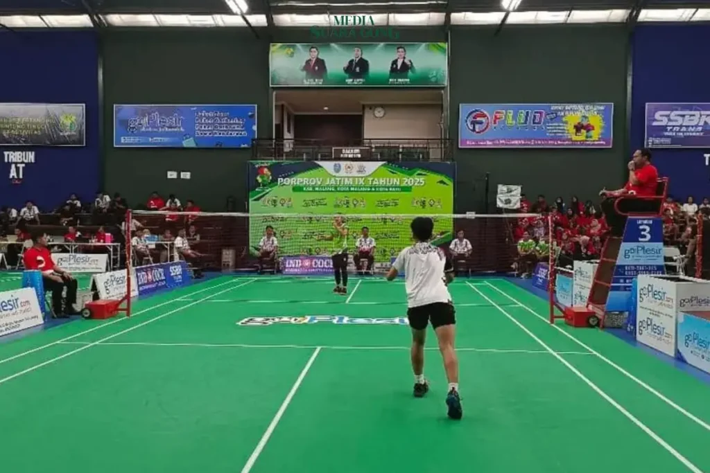 Bulutangkis Beregu Putri Kabupaten Malang Raih Perak di Porprov