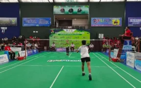 Bulutangkis Beregu Putri Kabupaten Malang Raih Perak di Porprov