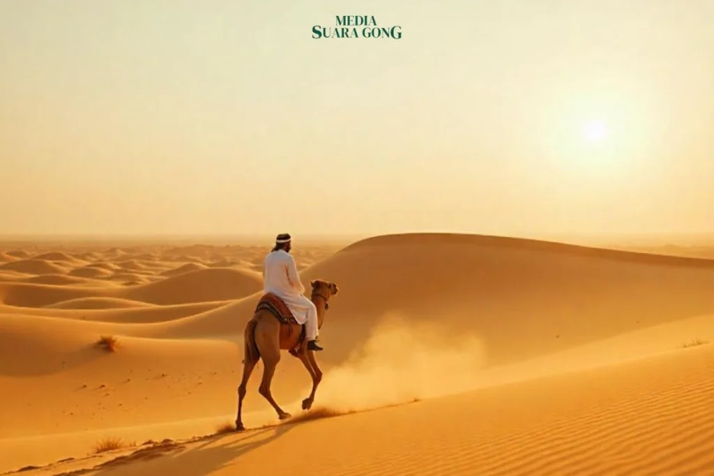 Seorang Warga Negara Indonesia (WNI) ditemukan meninggal dunia di wilayah gurun Jumum, Makkah, Arab Saudi, pada 27 Mei 2025