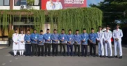 Di Kabupaten Trenggalek, peringatan Hari Lahir Pancasila ditandai dengan pelaksanaan upacara bendera yang dipimpin langsung Sekretaris Daerah Kabupaten Trenggalek, Edy Soepriyanto, Senin (02/06/2025).