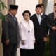 presiden, wapres ke 6 dan megawati berdiri bersama pemakzulan wapres gibran