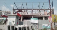 fasad belum jadi Puskesmas Keboan Jombang