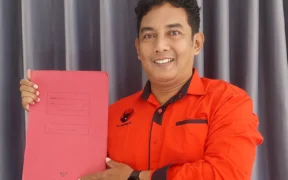 Sekretaris Badan Bantuan Hukum Advokasi Rakyat Suwito SH, Kader Andalan PDIP Kota Batu secara tertulis dan lisan ajukan pengunduran diri.