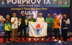 Atlet Gulat Kota Batu Raih Emas di Porprov Jatim 2025