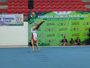 Kabupaten Malang Raih 3 Medali di Senam Artistik Porprov Jatim 2025