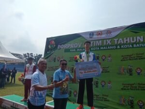 Fariq Radfan Sumbang Emas Untuk Kota Malang di Atletik Porprov Jatim