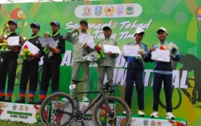 Tim Balap Sepeda Kabupaten Probolinggo menorehkan prestasi membanggakan di Porprov Jawa Timur IX tahun 2025 dengan Meraih Emas dan Perunggu