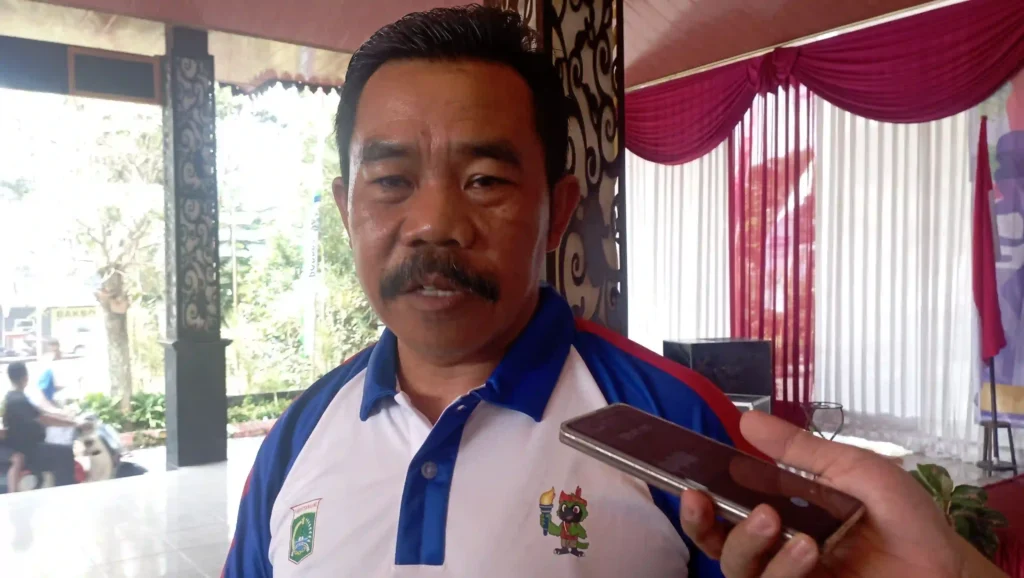 Ketua Federasi Arung Jeram Indonesia (FAJI) Kabupaten Malang, Purwoto,
