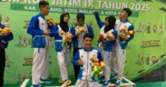 Kontingen Malang berhasil memperoleh medali di Cabor Pencak Silat dengan total perolehan 1 medali emas, 2 medali perak, dan 1 medali perunggu