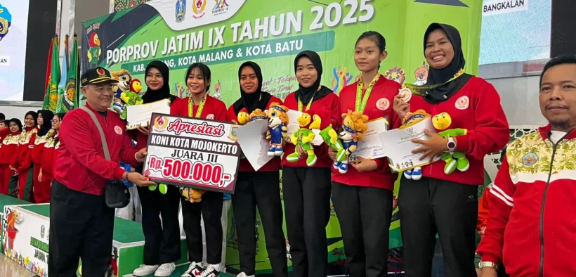 Kota Mojokerto Amankan Posisi 10 Besar di Porprov