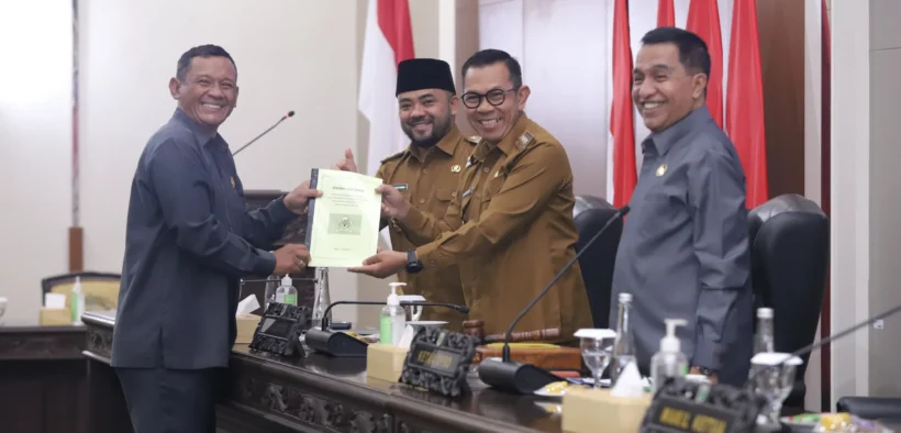 DPRD Kota Batu menggelar Rapat Paripurna, di Ruang Sidang DPRD, Senin (7/7/2025) untuk membahas Raperda Perubahan APBD
