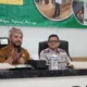 Wakil Wali Kota Batu, Heli Suyanto, menghadiri kegiatan Sosialisasi dan Penyuluhan Redistribusi Tanah Tahun 2025 di Balai Desa Sumberbrantas, Selasa (8/7/2025).