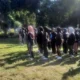 Kodim 0820/Probolinggo melalui Koramil 0820-03/Leces menggelar pelatihan Peraturan Baris Berbaris (PBB) di SMA Taruna Dra. Zulaeha