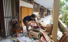 Pengosongan BLK mulai dilakukan untuk disiapkan sebagai tempat pembelajaran sementara Sekolah Rakyat Trenggalek (Mil/Pers)