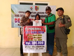 BLT Dana Desa Selodakon Akhirnya Cair Setelah Tertunda 6 Bulan