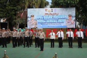 Polres Batu Gelar Apel Operasi Patuh Semeru 2025
