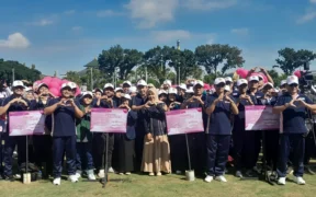 Bupati Jember Muhammad Fawait melepas ribuan mahasiswa untuk melakukan Kegiatan Kolaboratif Kuliah Kerja Nyata (KKN) Desa Cinta