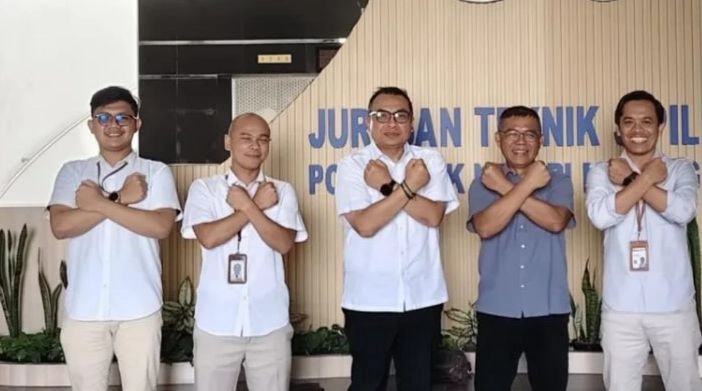 Direktur Pembinaan Kelembagaan Vokasi PMI, melakukan kunjungan kerja ke Jurusan Teknik Sipil Politeknik Negeri Malang (Polinema).