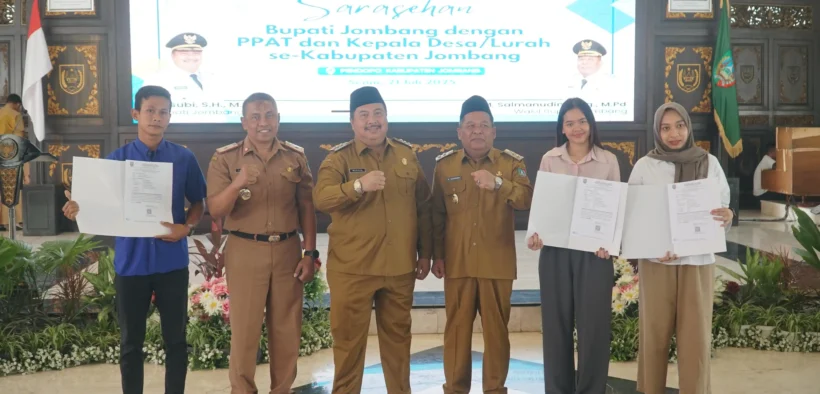 Capaian penerimaan Pajak Bumi dan Bangunan Perdesaan Perkotaan (PBB-P2) di Kabupaten Jombang menembus 92,84 persen