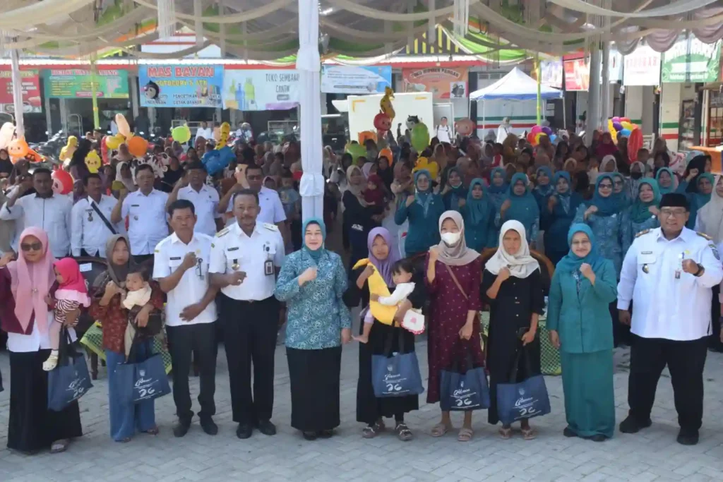 Gemarikan Digelar di Plandaan Jombang, 750 Kg Ikan Filet Disalurkan untuk Cegah Stunting
