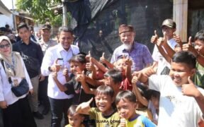 WHO nippon mengapresiasi Penanganan kusta Probolinggo bersama warga dan anak kecil