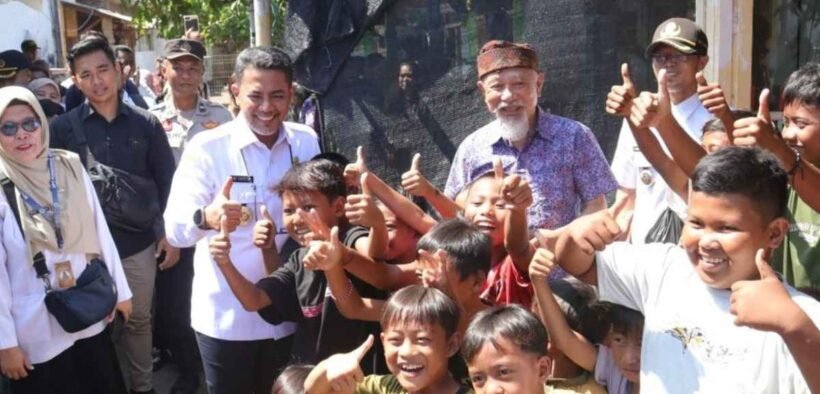 WHO nippon mengapresiasi Penanganan kusta Probolinggo bersama warga dan anak kecil