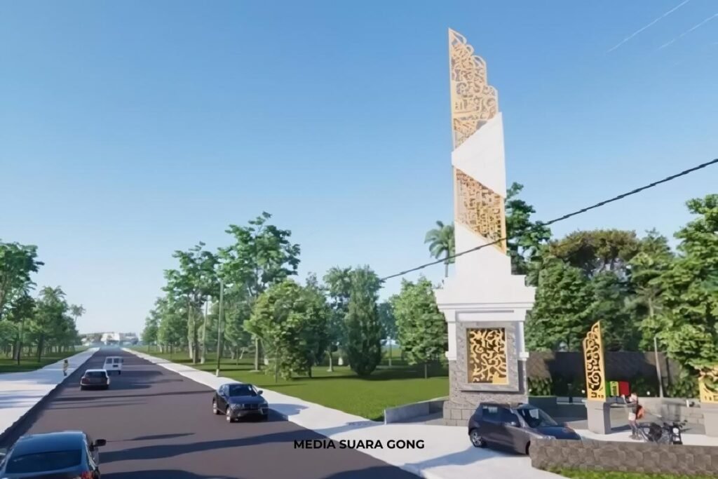 Prototype Tugu Jombang perbatasan kota santri