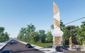 Prototype Tugu Jombang perbatasan kota santri