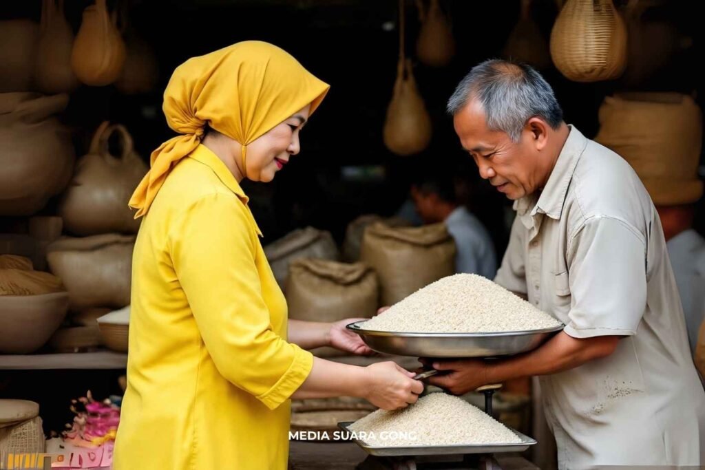 kenaikan harga beras Jombang