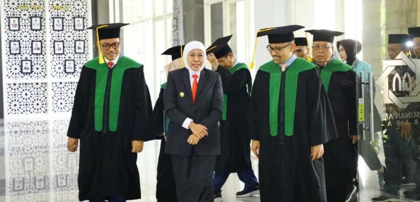 Tiga penerima beasiswa LPPD Jatim resmi meraih gelar doktor dari UINSA