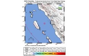 Info bmkg gempa di padang dan pariaman
