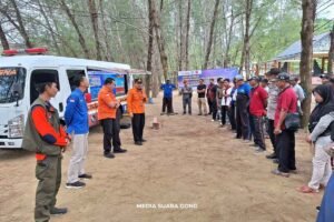 Simulasi Evakuasi Tsunami di Jawa Timur
