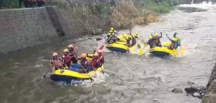 Kabupaten Malang Ambil 3 Medali di Cabor Arung Jeram Porprov Jatim 2025