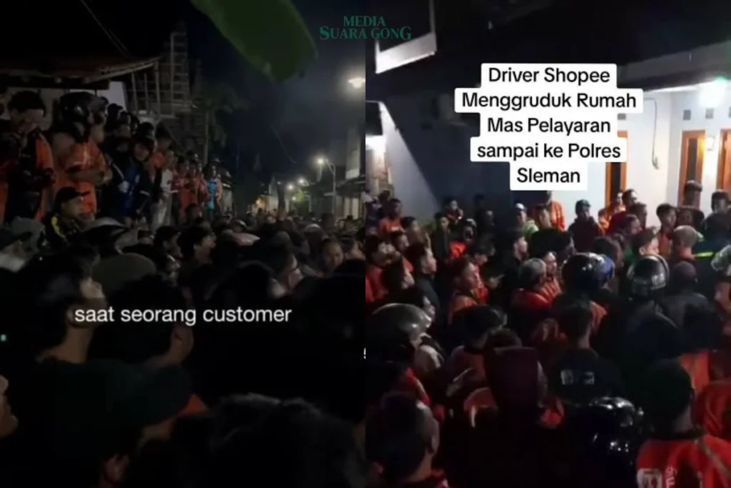 Viral "Mas Pelayaran" di Sleman, Yogyakarta diduga melakukan kekerasan terhadap seorang perempuan pacar dari driver Shopee Food.