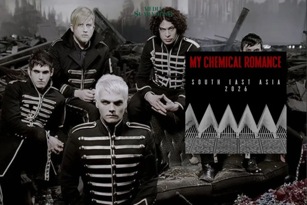 My Chemical Romance Jadi Headliner Hammersonic 2026
