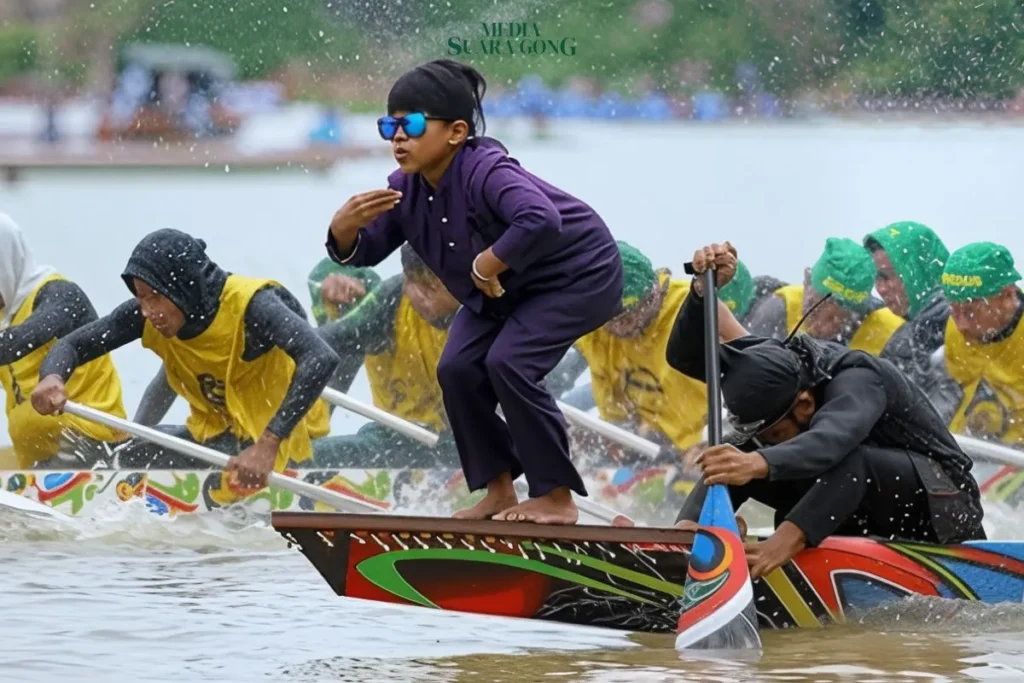 Tradisi Pacu Jalur Viral, Gibran Soroti Kekuatan Budaya Indonesia