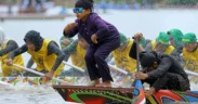 Wapres Gibran Soroti Tradisi Pacu Jalur, olahraga dayung tradisional dari Kuantan Singingi, Riau, kembali viral mencuri perhatian dunia